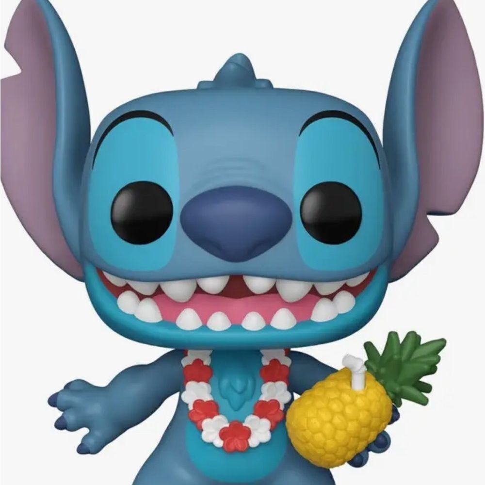 Funko Pop X Disney Limited Edition Luau Stitch with Pineapple Drink
